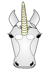 Çocuklar İçin  At Hazır Maske Şablonları 
